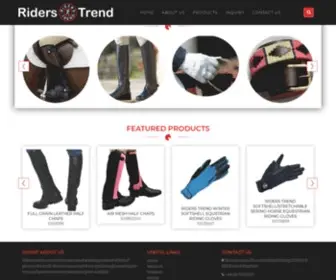 Riders-Trend.com(Riders Trend) Screenshot