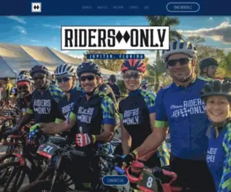 Ridersonlybikes.com(Riders Only Bike Shop) Screenshot