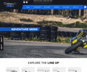 Ridersvillecycle.com(Home Ridersville Cycle Berkeley Springs) Screenshot