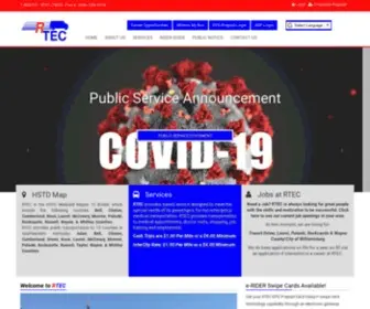 Ridertec.org(The Way to Go is Transit) Screenshot