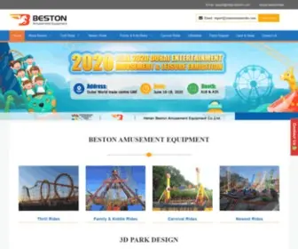 Rides-Beston.com(Beston amusement equipment factory) Screenshot