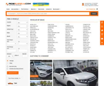 Ridesafely.com(#1 Online Auto Auction) Screenshot