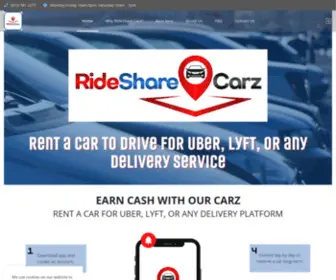 Ridesharecarz.com(Rideshare Carz) Screenshot