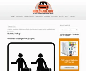 Rideshareguy.com.au(Rideshare Guy) Screenshot