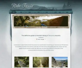 Ridetassie.com(Ride Tassie) Screenshot