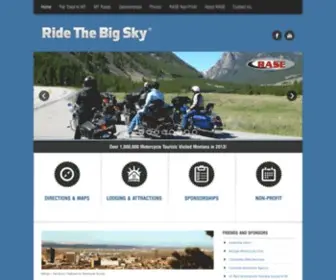 Ridethebigsky.com(Ride the Big Sky) Screenshot