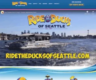 Ridetheducksofseattle.com(Statement from Ride the Ducks of Seattle) Screenshot