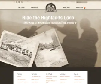 Ridethehighlands.ca(Ride The Highlands) Screenshot