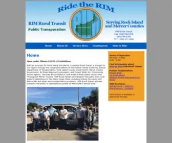 Ridetherim.org(RIM Rural Transit) Screenshot