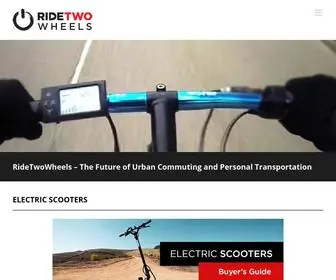 Ridetwowheels.com(The future) Screenshot