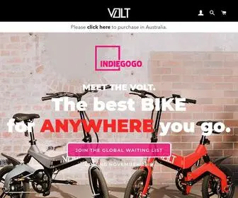 Ridevolt.com.au(The VOLT) Screenshot
