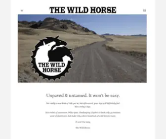 Ridewildhorse.com(The Wild Horse) Screenshot