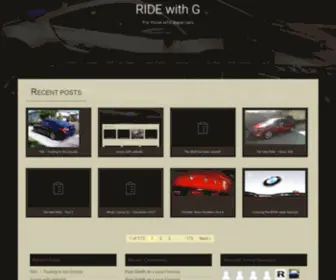 Ridewithg.com(RIDE with G) Screenshot