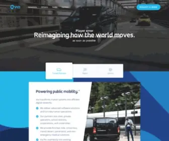 Ridewithvia.com(Public mobility solutions) Screenshot