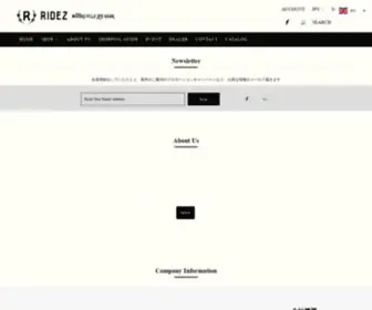 Ridez.jp(RIDEZ Inc) Screenshot