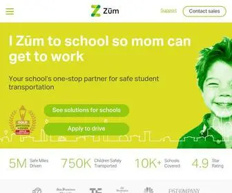 Ridezum.com(Student Transportation Services) Screenshot