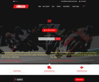 Ridezza.com(High-end Motorcycle Apparel & Accessories) Screenshot