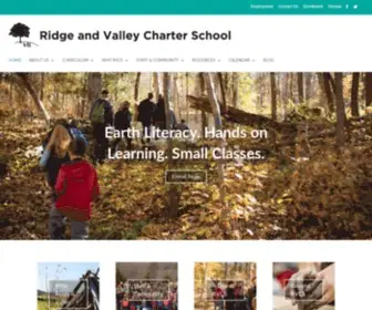 Ridgeandvalley.org(Ridge & Valley Charter School) Screenshot