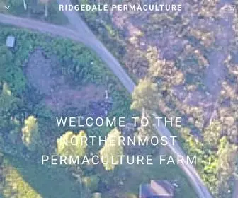 Ridgedalepermaculture.com(RIDGEDALE FARM AB) Screenshot