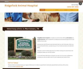 Ridgefieldanimalhosp.com(Ridgefield Animal Hospital in Morristown TN) Screenshot