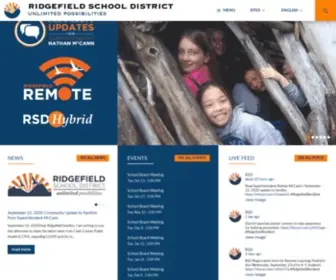 Ridgefieldsd.org(Ridgefield School District) Screenshot