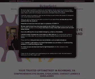 Ridgefieldvisioncenter.com(Richmond VA) Screenshot