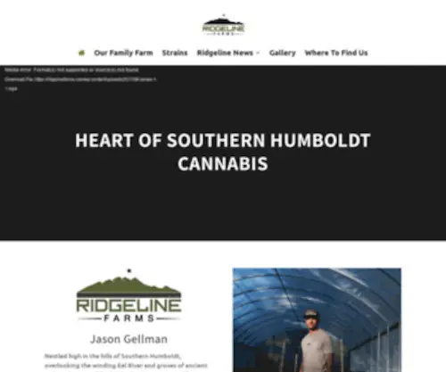 Ridgelinefarms.com(Ridgeline Farms) Screenshot