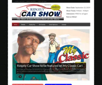 Ridgelycarshow.com(Ridgely Car Show) Screenshot