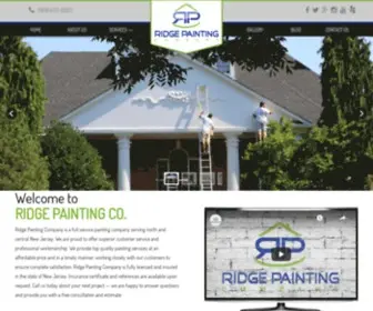 Ridgepaintingcompany.com(Ridge Painting Company) Screenshot