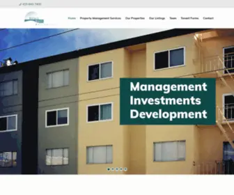 Ridgereefproperties.com(Property Management) Screenshot