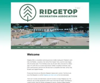 Ridgetop.org(Ridgetop Recreation Association) Screenshot