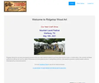 Ridgetopwoodart.com(Wood Products from Ridgetop Wood Art and Signs) Screenshot