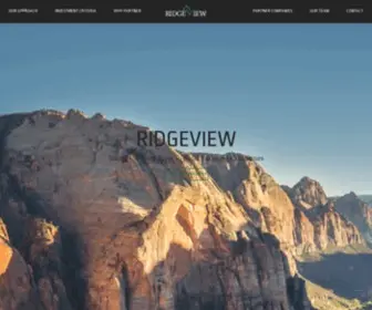 Ridgeviewcap.com(Ridgeview) Screenshot