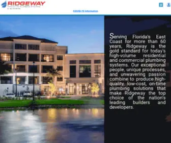 Ridgewayplumbing.com(Ridgeway Plumbing) Screenshot