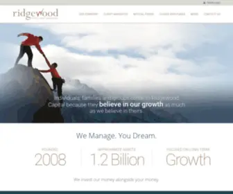Ridgewoodcapital.ca(Ridgewood Capital Asset Management) Screenshot
