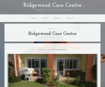 Ridgewoodcarecentre.co.za(Ridgewood Care Centre) Screenshot