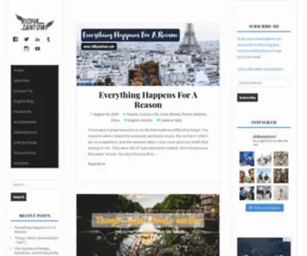 Ridhatantowi.com(Ridha Tantowi's Personal Blog) Screenshot