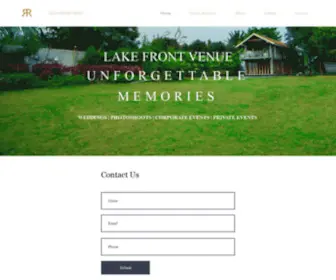 Ridhiraretreat.com(Lake View Front) Screenshot