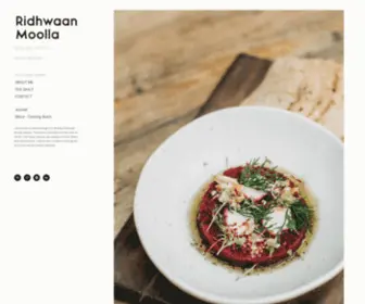 Ridhwaanmoolla.com(Ridhwaan Moolla) Screenshot