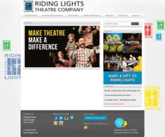 Ridinglights.org(Theatre Gets Everywhere) Screenshot