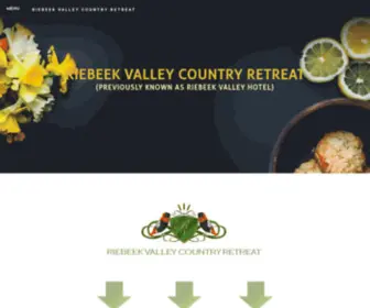 Riebeekvalleyhotel.co.za(RIEBEEK VALLEY COUNTRY RETREAT) Screenshot