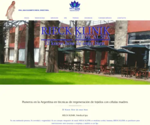 Rieckklinik.com.ar(Rieck klinik medical spa) Screenshot