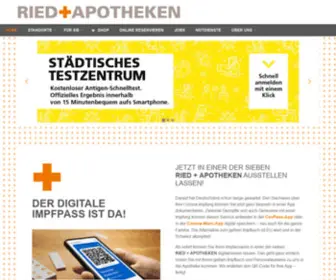 Ried-Apotheken.de(RIED) Screenshot