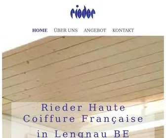 Rieder-HCF.ch(Rieder) Screenshot