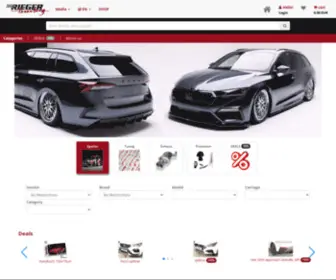 Rieger-Tuning.com(RIEGER Tuning) Screenshot