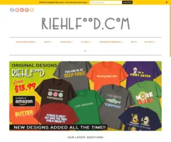 Riehlfood.com(Riehl Food Recipes and Cooking Videos from Tom Riehl) Screenshot