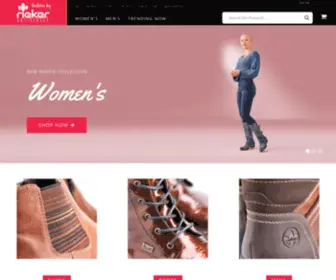 Rieker.ca(Rieker Shoe Canada) Screenshot