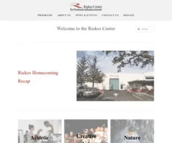 Riekes.org(The Riekes Center) Screenshot