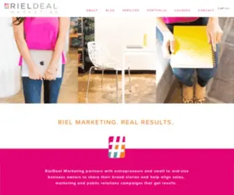 Rieldealmarketing.com(RielDeal Marketing) Screenshot