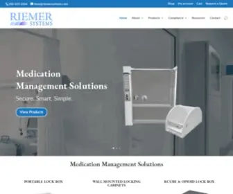 Riemersystems.com(Riemer Systems) Screenshot